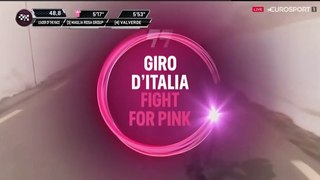 Kruijswijk epic crash - Giro d'Italia 2016 - 19. stage