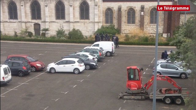 Prise d'otages à l'église de Saint-Étienne-du-Rouvray : les images de l'intervention de la BRI