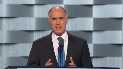 Sen. Bob Casey takes aim at Trump's business practices