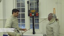 Fencing lessons from an Olympian