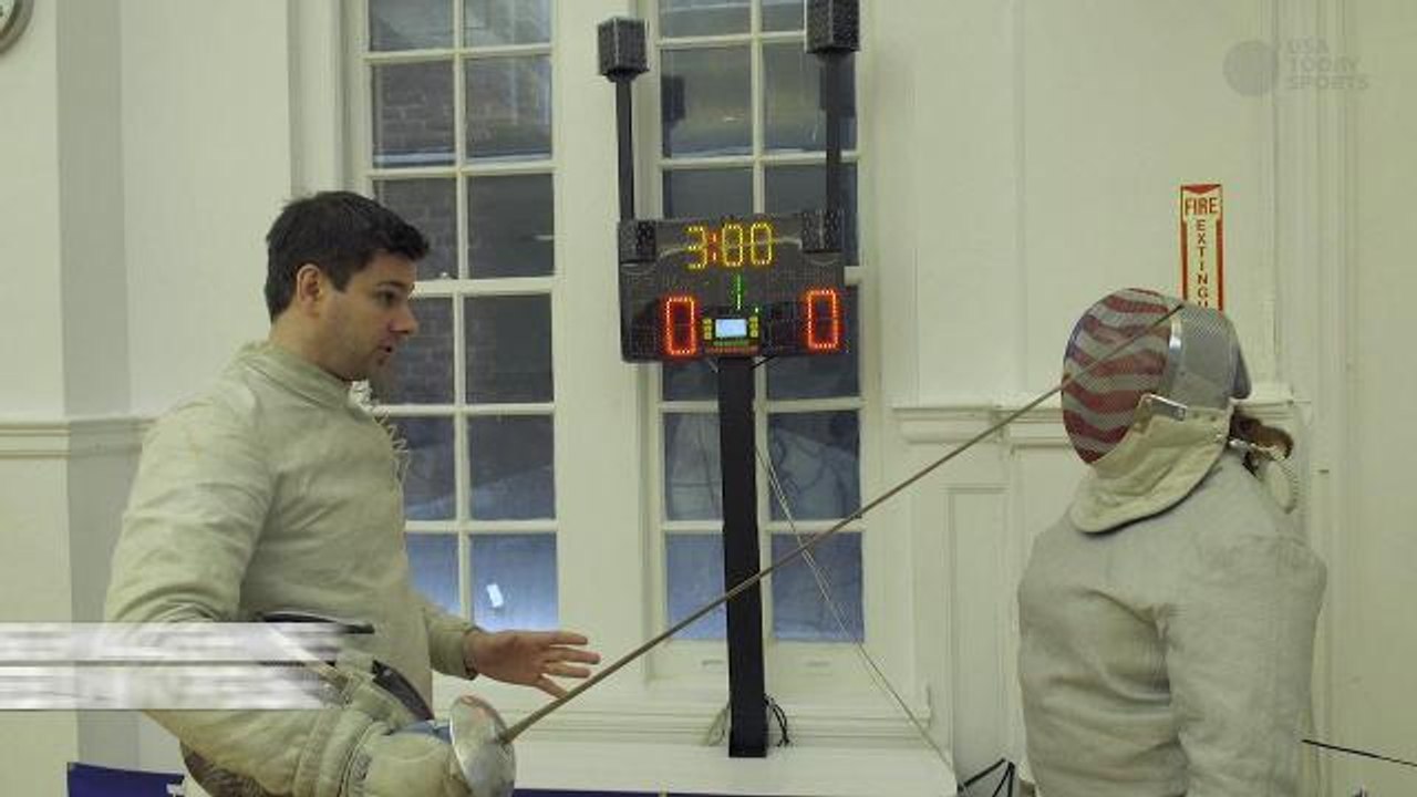 Fencing lessons from an Olympian