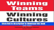 Read Winning Teams, Winning Cultures  Ebook Free