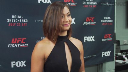 Michelle Waterson after year long layoff is not concerned about rankings "My work will speak for itself'