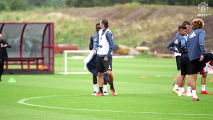 Man. Utd: Premier entraînement pour Zlatan Ibrahimovic