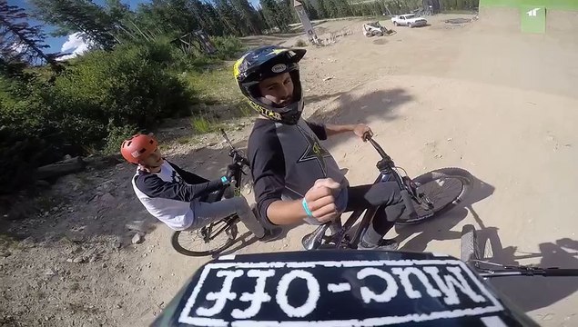 Adrénaline - VTT : Colorado Freeride Festival, découvrez le parcours du slopestyle en caméra embarquée