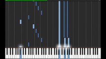 Chopin - Nocturne No.19 in E minor Op.72-1 Synthesia 100% speed tutorial