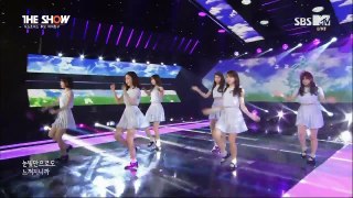 160726 GFriend (여자친구) - Navillera (너 그리고 나) @ 더쇼 The Show