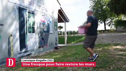 Une fresque pour faire revivre les murs