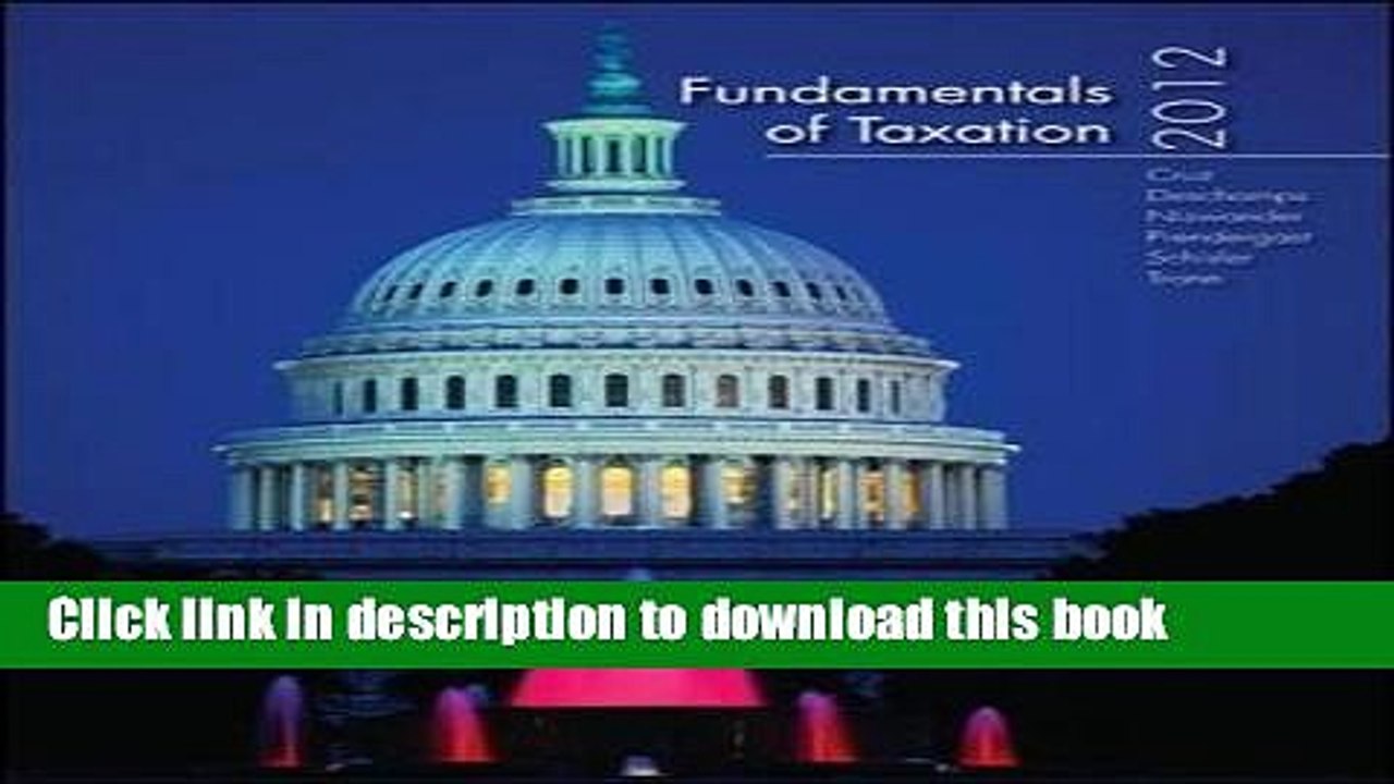 [Read PDF] Fundamentals of Taxation Download Online