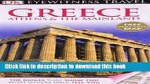 Download Books Greece: Athens   the Mainland. (DK Eyewitness Travel Guide) E-Book Free