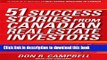 Download 51 Success Stories from Canadian Real Estate Investors  Ebook Online