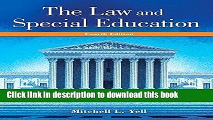 Read Law and Special Education, The, Enhanced Pearson eText with Loose-Leaf Version -- Access Card
