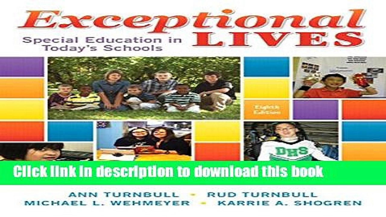 Read Exceptional Lives: Special Education in Today s Schools, Enhanced Pearson eText with