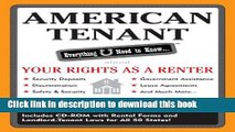 Read American Tenant: Everything U Need to Know About Your Rights as a Renter: Everything U Need