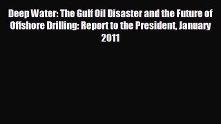 Download now Deep Water: The Gulf Oil Disaster and the Future of Offshore Drilling: Report