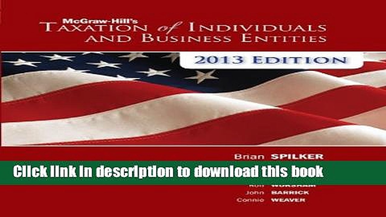 [Read PDF] McGraw-Hill s Taxation of Individuals   Business Entities + Connect Plus Download Online