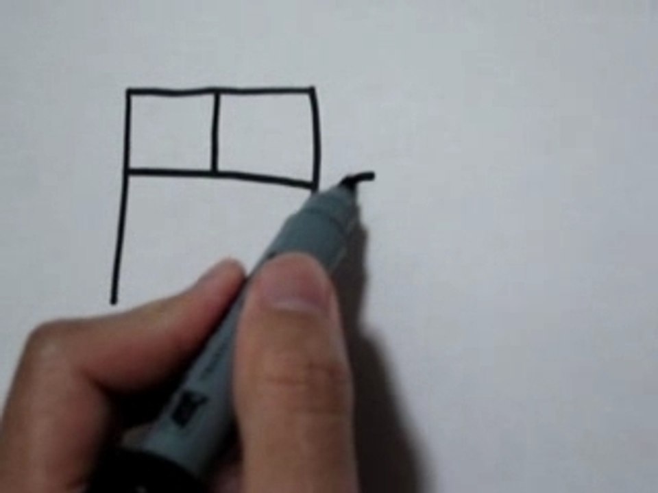 How to write kanji maru means circle