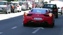 Supercars in Geneva (P1, Novitec Torado Aventador, 488 Spider, GT3 RS, ..)