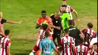 WORST Football Fights and Brawl of 2016 - HD - Touré, Ronaldo, Messi, Costa