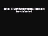 Popular book Textiles for Sportswear (Woodhead Publishing Series in Textiles)