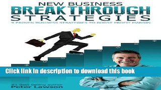 Read New Business Breakthrough Strategies  Ebook Free