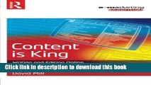 [PDF] Content is King: Writing and Editing Online (E-Marketing Essentials) Read Online