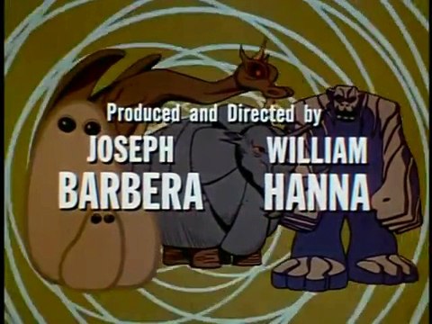 1967 Herculoids End Credits with HB Box Logo