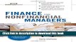 Read Books Finance for Nonfinancial Managers, Second Edition (Briefcase Books Series) (Briefcase