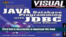 Read Visual Developer Java Database Programming with JDBC, 2nd Edition: The Essentials for