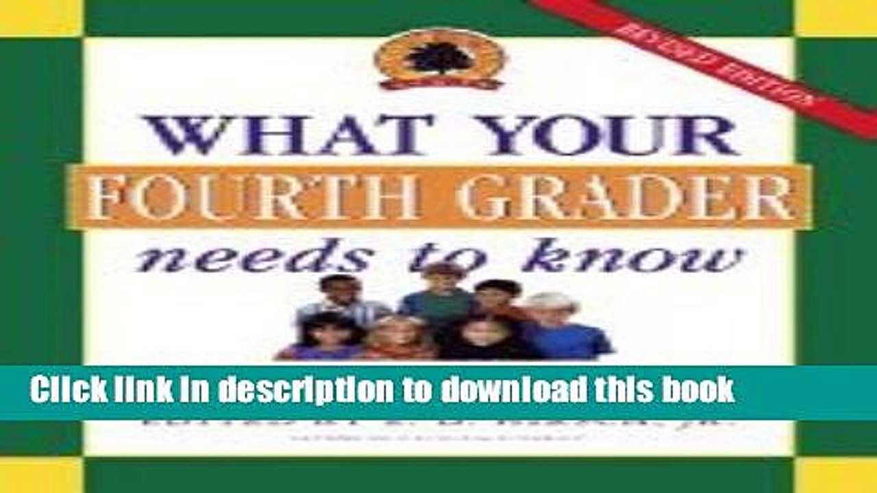 Download What Your 4th Grader Needs to Know (REV 05) by Jr, ED Hirsch [Hardcover (2004)]  Ebook Free
