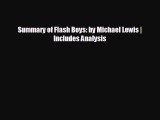 Enjoyed read Summary of Flash Boys: by Michael Lewis | Includes Analysis