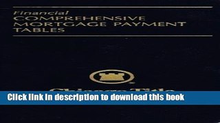 Read Comprehensive Mortgage Payment Table (Publication - Financial Publishing Company)  Ebook Free