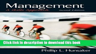 Read Management: A Skills Approach (2nd Edition)  Ebook Free