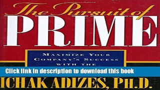 Read The Pursuit of Prime  PDF Online