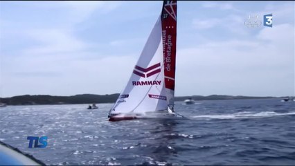 VIDEO. Tour de France à la Voile : pas de victoire pour l'équipage Golfe du Morbihan aujourd'hui