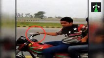 Gang firing bullets on Lahore roads   ---- video goes viral