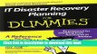 Download IT Disaster Recovery Planning For Dummies Ebook Online