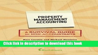 Read Property Management Accounting: A Survival Guide for Non-Accountants  PDF Online