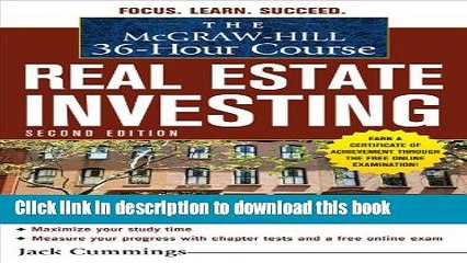 Read The McGraw-Hill 36-Hour Course: Real Estate Investing, Second Edition (McGraw-Hill 36-Hour