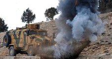 Siirt'te Askeri Aracın Geçişi Sırasında Bombalı Saldırı
