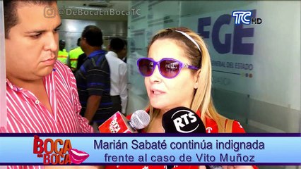 Tải video: Marian Sabaté rindió nueva versión en contra de Vito Muñoz