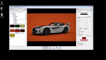 KeyShot 4 - Lesson 10: Using Backplates