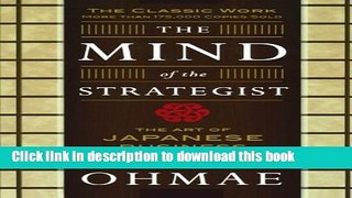 Read Books The Mind Of The Strategist: The Art of Japanese Business E-Book Free