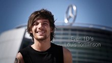 Louis Tomlinson at Mercedes-Benz World