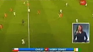 Chile vs Costa de Marfil - Toulon 2008 (Sub 23)