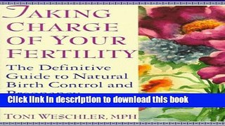 Download Taking Charge Of Your Fertility  PDF Online