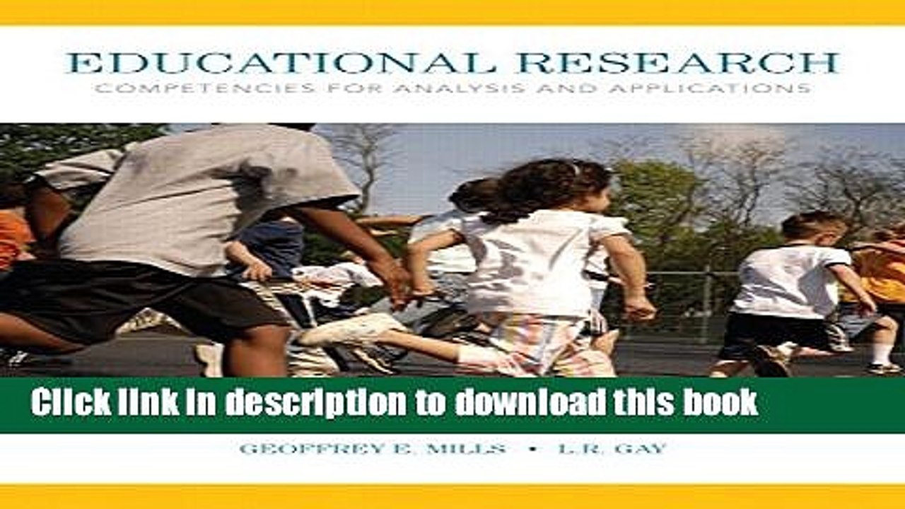 Read Educational Research: Competencies for Analysis and Applications, Enhanced Pearson eText with