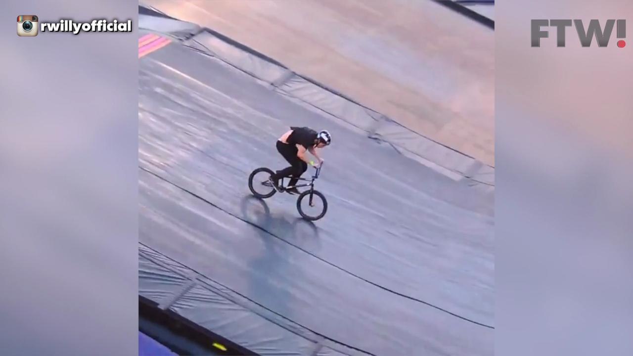 The first ever BMX 1080 front flip