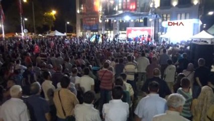 Başpehlivan, Memleketi Ordu'da Demokrasi Nöbetine Katıldı