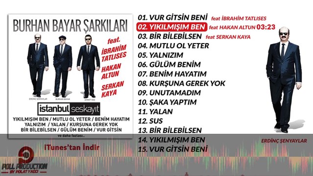 İstanbul Ses Kayıt Ft. Hakan Altun - Yıkılmışım Ben ( Official Audio )